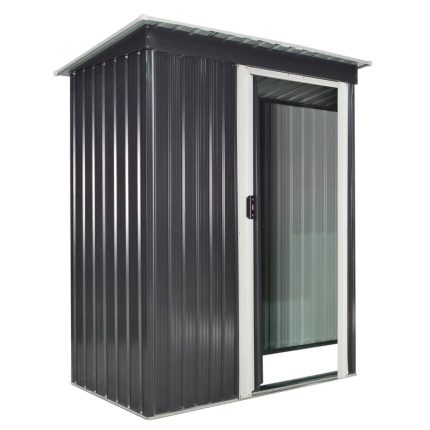 5 ft. W x 3 ft. D Metal Vertical Storage Shed