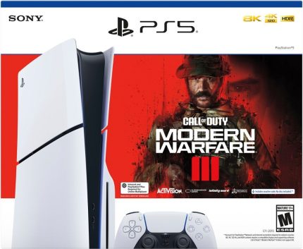 PlayStation 5 Console – Call of Duty Modern Warfare III Bundle (Full Game Download Included)