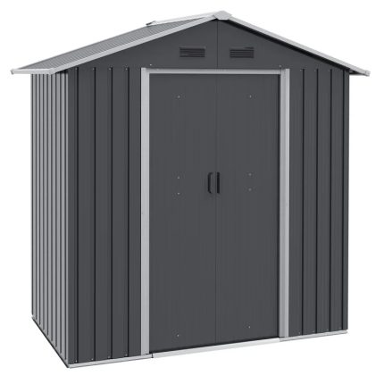 6 ft. 4 in. W x 3 ft. 7 in. D Vertical Storage Shed
